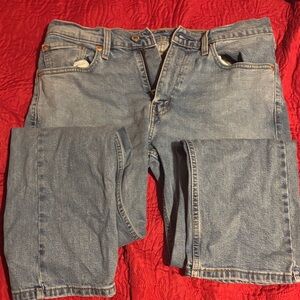 Levi's Light Blue Straight Jeans